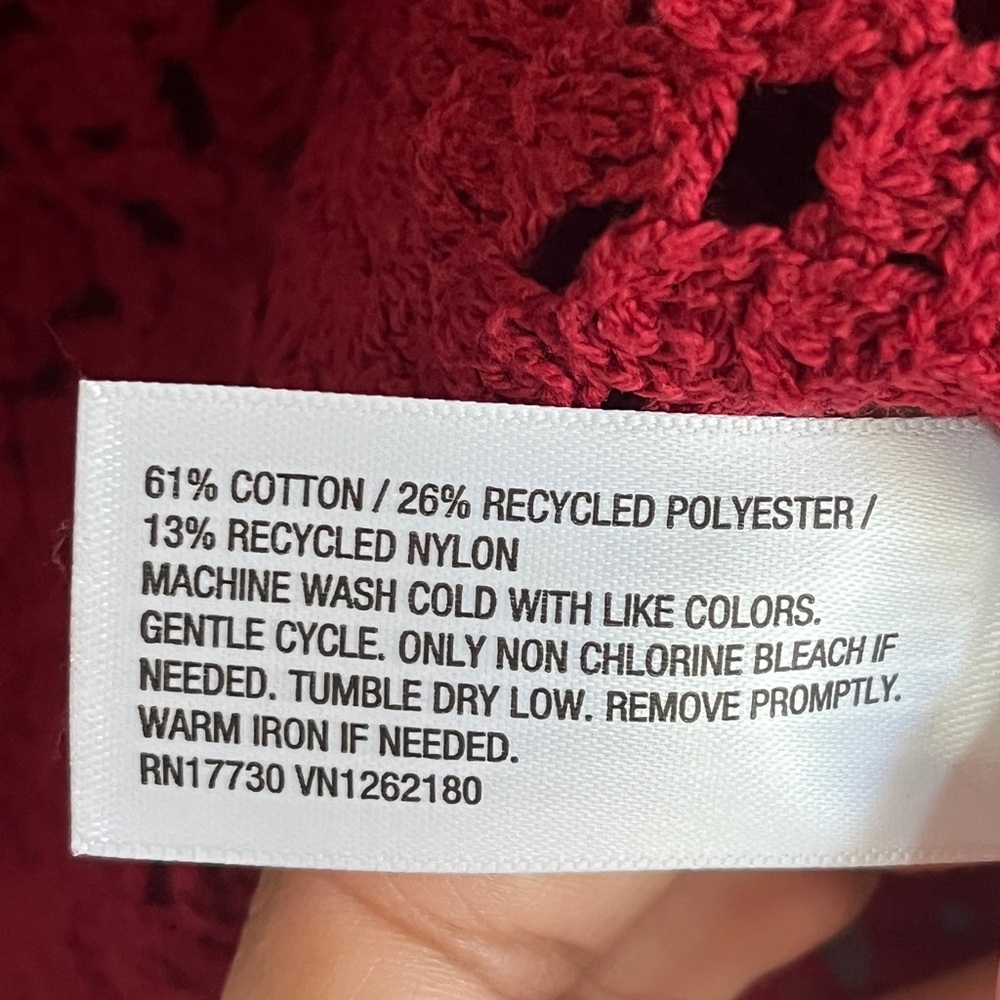 Universal Thread Red Knit Top - Picture 8 of 8